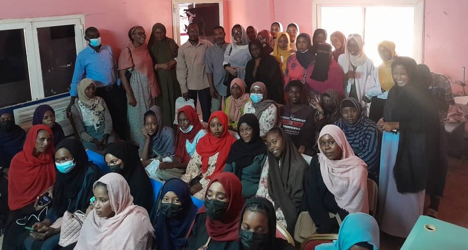 Volunteers at Wadi Medani